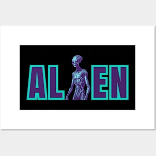 Alien !!! Posters and Art